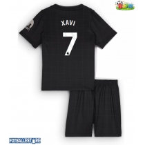 Tottenham Hotspur Xavi Simons #7 Bortedraktsett Barn 2025-26 Kortermet (+ Korte bukser)